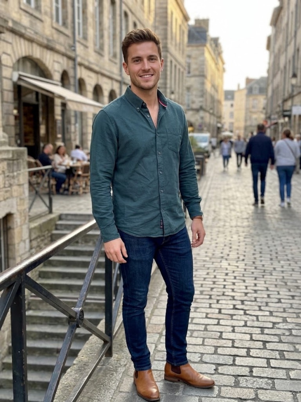 Ben Sherman Casual Oxford Long Sleeve Button Down